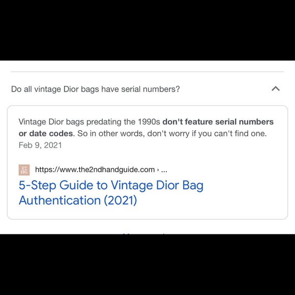 Vintage Dior Saddle Wallet - Picture 6 of 6